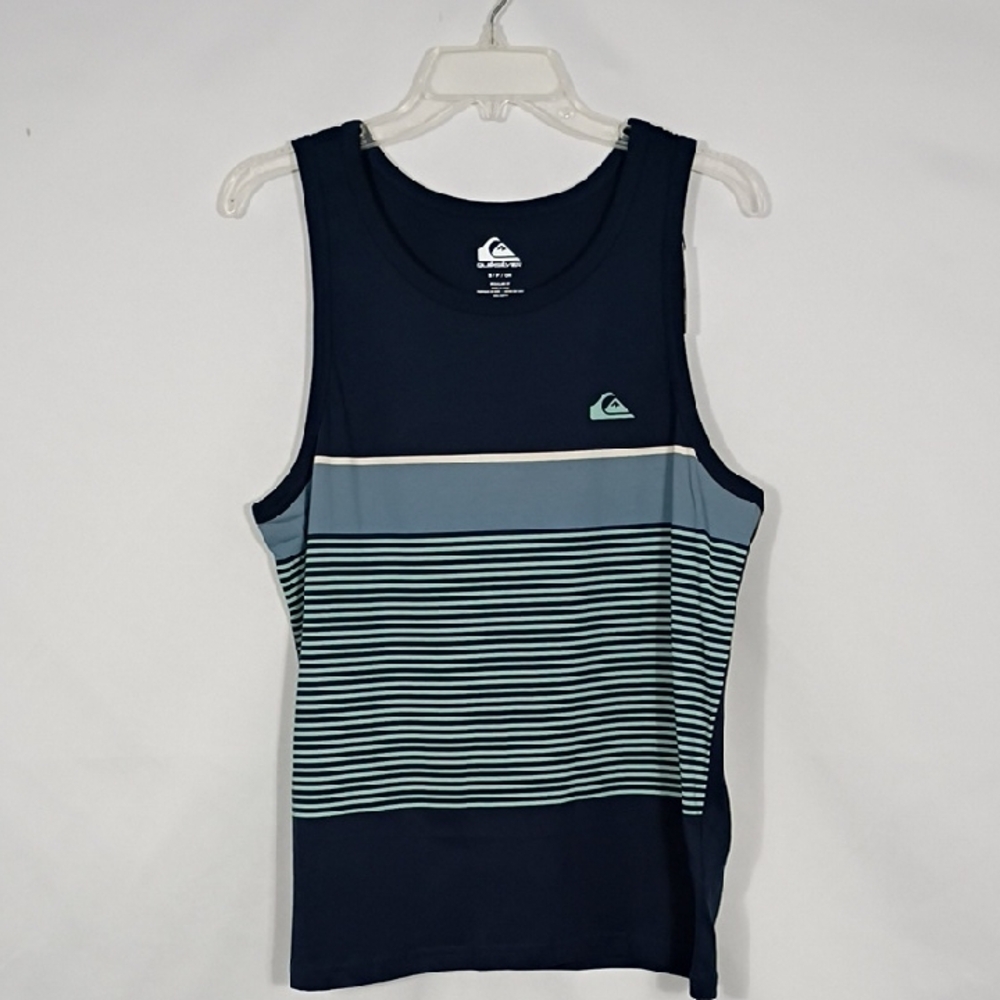 NWT Quiksilver Men's Navy Tijuana Mjo Tank Top Size Small